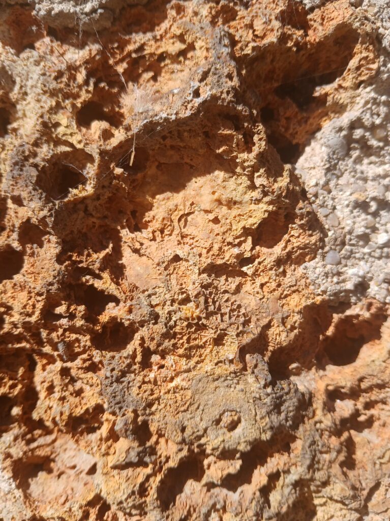 Mur de meulière
